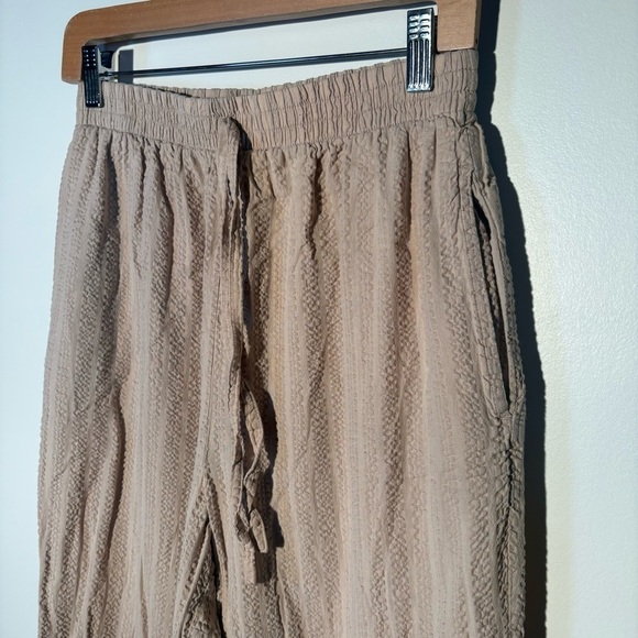 Vintage Only Necessities Cotton Drawstring Pants - Picture 1 of 5